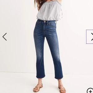 Madewell Cali Demi Boot Danny Wash Jeans